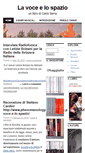 Mobile Screenshot of lavocelospazio.saggiatore.it